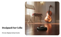 Cello Anti-Slip Pad Long-Lasting Anti-Slip Cello Mat Musical Instrument Accessory Lightweight Small Size for Cellists, Rehearsal