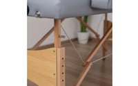 Portable Massage Table PU Leather Upholstery Massage Table Easy to Clean Foldable Spa Bed for Estheticians