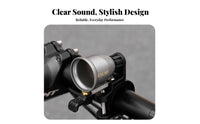 Cycle Thumb Chime Crisp and Powerful Sound Bike Chime Handlebar Notify Device Waterproof Cycling Equipment Water Resistant