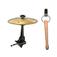 Adjustable Car Air Vent Cymbal Wooden Stick Vent-Mounted Cymbal Drum Screw Knob Dashboard Decoration Reflective