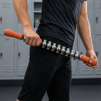 Easy-Grip Muscle Massage Stick Lightweight Massage Stick with Handles Therapeutic Deep Tissue Massager Long-Lasting for Training