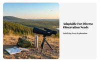 ED Glass Lens Tripod Bird Watching Waterproof & Fogproof High Power Spotting Fog-Proof High Power Monocular Tele FMC Green Film Coating for Outdoor Enthusiasts, Amateur Astronomers, Scenery Viewing, Stargazing, Outdoors, Sporting Events
