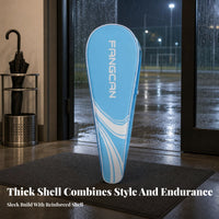 Structured Badminton Racket Bag Shielded Teardrop Badminton Bag for Carrying Rackets