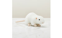 Stuffed Mouse Realistic Mouse Stuffed Plushie Fuzzy Soft Toy Cute for Children, Playroom, Nursery