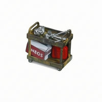 1:64 Scale Tool Trolley Model Hand-Finished Resin Tool Trolley Model
