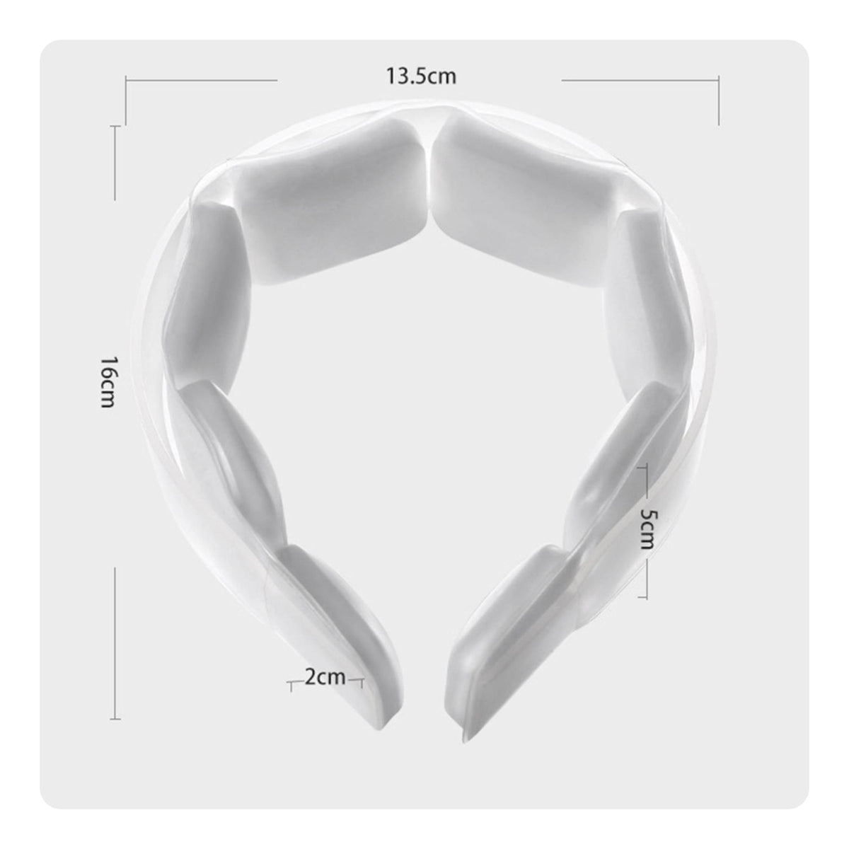 Phase Change Material Neck Band Transparent Cooling Neck Band