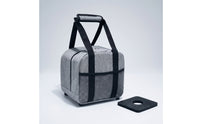 Bowling Sphere Bag with Foam Insert Secure Bowling Bag with Shoulder Strap Compact for Bowlers, League Night