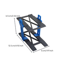Two-Level Diecast Car Display Rack Modular Model Car Display Rack Stackable Compact for Desktop, Hobby Room