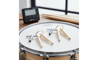 2 Pieces Portable Drum Key Keychain Decorative Tiny Drum Stick Key Loop Long-Lasting for Rehearsal