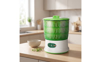 Bean Sprout Machine Automatic Bean Sprouter Seed Sprouter with Trays Intelligent Germinator Countertop for Home Cooks, Kitchen