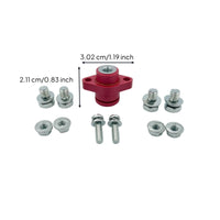 Battery Terminal Post Copper Terminal Post with Cover Connector Insulated Hardware Threaded for Electricians
