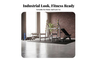 Heavy Duty Squat Rack Commercial Grade Power Rack High Weight Capacity Bench Press Stand Stable Design for Weightlifters, Bodybuilders