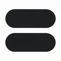 2 Pieces Flat Drum Safety Pad Printed Border Lines Drumhead Protector Easy to Install Drum Surface Protector Long-Lasting