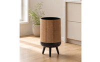 Trash Can with Legs Easy to Clean Elevated Waste Bin Sleek for Living Room