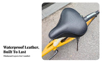 Cycle Seat Cover Four-Season Waterproof Bike Saddle Cover Universal Fit Waterproof Saddle Protector for Men, Women, Commuting, Daily Use, Road Biking