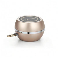 Speaker with 3.5 Mm Plug Mini Portable Phone Speaker Audio Device Compact Small for Travelers, Travel, Desk