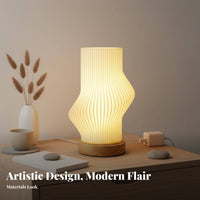 Nordic Design Desk Lamp Minimalist Design Dimmable Nightstand Lamp No Flicker