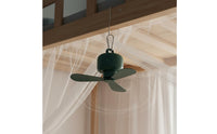 Cordless USB Rechargeable Hanging Fan Strong Breeze USB Hanging Fan Controller Control for Dorm Room, Bunk Bed