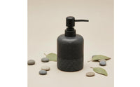Resin Soap Pump Bottle Refillable Lotion Dispenser with Pump Ribbed Shampoo Dispenser Versatile Bathroom Accessory