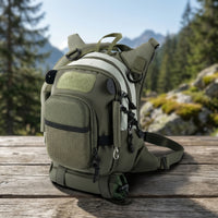 Adjustable Fly Fishing Chest Bag Compact Chest Bag with Hard-Shell Pocket Lightweight Long-Lasting for Anglers