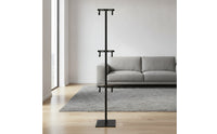 Adjustable Freestanding Bike Rack Indoor Vertical Two-Wheeler Rack Heavy Duty Floor Stand Secure for Children