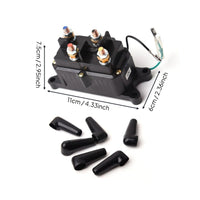 250A Winch Relay Heavy Duty   UTV Winch Solenoid Easy to Install Vehicle Electrical Part for Unpaved Terrain