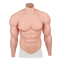 Silicone Muscle Suit with Fake Arms for Cosplay