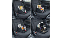 Car Seat Organizer with Cup Holder Multi-Compartment Car Back Seat Organizer with Cup Holders Easy to Clean spaceSaving