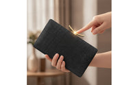 Woven Clutch Bag Compact Woven Clutch Minimalist Handbag for Bridesmaids, Evening Parties, Formal Dinners