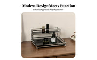 2-Tier Cosmetic Stand Multitier Design 2-Tier Makeup Stand Space Saving