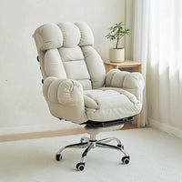 Padded Ergonomic Office Chair Swivel High-Back Office Chair Comfy Long-Lasting for Gamers, Dorm Room