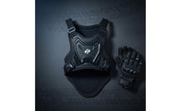 Anti-Fall Motocross Safety Vest Vest Shock Protection Motorcycle Protective Vest Padded Chest Back Protector Breathable Mesh for Riders, Away from-Road