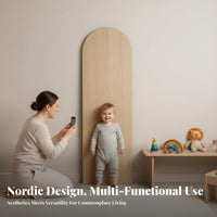 3 Pieces Folding Panel Divider Self-supportingStanding Foldable Wave-Top Partition Portable Multi-Functional for Children's Room