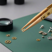 Delicate Precision Watch Repair Head Small Parts Wooden Tweezers Head for Clockwork Maintenance, Assembly Work