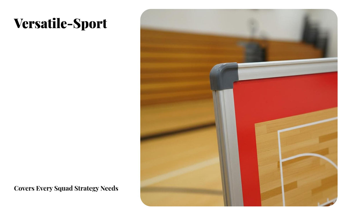 Soccer Board with Stand Aluminum Alloy Frame Soccer Board Wipe-Clean Athletic Gear for Coaches, Game Day, Locker Room