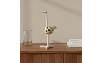 Crane Figurine Modern Luxury Crane Statue Desktop Display Long Neck Bird Sculpture for Living Room, Office