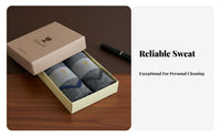 Soft and Comfortable Plaid Gentleman's Handkerchief Vintage Design Men's Cotton Handkerchief Highly Absorbent for Gentlemen