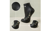 Matte Anklet Display Stand Stable Mannequin Leg Display Professional Jewelry Stand with Base Long-Lasting for Vanity Tables