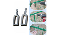 2 Pieces Long-Lasting Wire Twisting Tool with Hex Shank Compact Wire Twister with Hex Shank Fast Drill Attachment for Construction Sites, Workshop