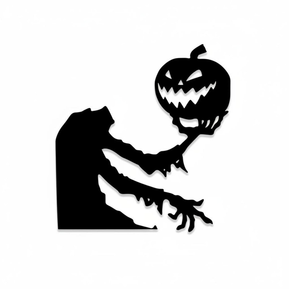 Trick or Treat Door Hanger textile Texture Halloween Character Plaque Spooky Design