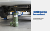 Screw Jack, Mechanical Lifting Device, Upright and Horizontal Use, Manual Hand Crank, Durable Equipment Lifter