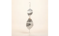 Wind with Crystal Pendant Reflective Decor Kinetic for Patio