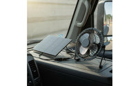 Photovoltaic Unit Fan Kit Multiple Power Source Solar Powered Cooling Fan Low Noise Small Appliance for Greenhouse