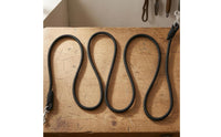 Black Horse Rein Metal Hardware Nylon Rope Rein Simple Design Horse Bridle Rope Durable