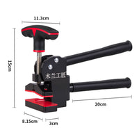 Manual Tile Breaking Pliers Professional Results Heavy Duty Tile Separator Aluminum Alloy Body for DIY Renovators, Home Renovation, Construction Site