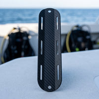 Scuba Diving Backplate Lightweight Scuba Backplate Low-Profile Gear for Technical Divers, Travel