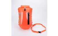 Swim Buoy with Phone Pouch Adjustable Swim Buoy with Dry Bag Inflatable Dry Bag Easy to Inflate Tow Buoy Lightweight