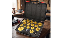 17 Pieces Brake Fluid Exchange Connector Kit Leak-Resistant Brake Fluid Bleeder Adapter Vehicle Brakes System Connector for Home Mechanics