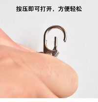 鹦鹉鸟笼子专用锁扣八哥鸟笼子扣门锁鹦鹉防逃跑笼狗笼锁扣龙虾扣