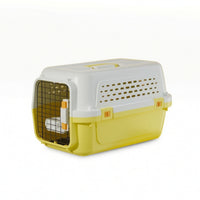 Sturdy Hard-Shell Pet Carrier Ventilated Pet Travel Carrier Long-Lasting Dog Crate Easy to Clean for Cats and Dogs